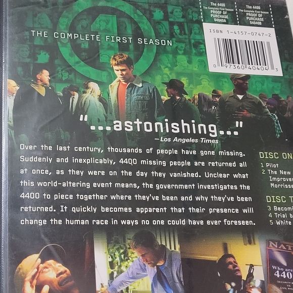 📀 3 for $10 📀 DVD The 4400 the complete first season (2004) - Picture 3 of 6